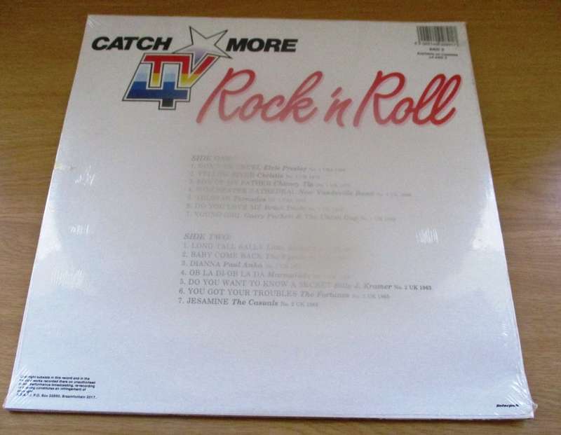 CATCH MORE ROCK N ROLL TV4 South African Pressing LP VINYL RECORD