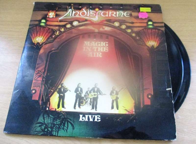 LINDISFARNE Magic in the Air Live South African Pressing 2xLP VINYL RECORD
