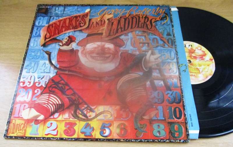 GERRY RAFFERTY Snakes and Ladders South African Pressing LP VINYL RECORD