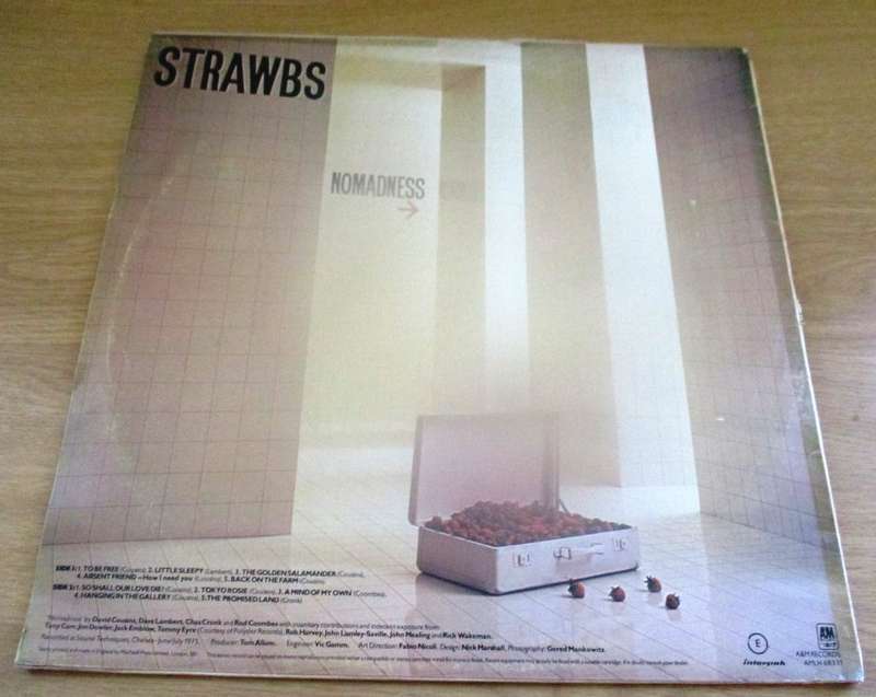 STRAWBS Hero and Heroine South African Pressing LP VINYL RECORD