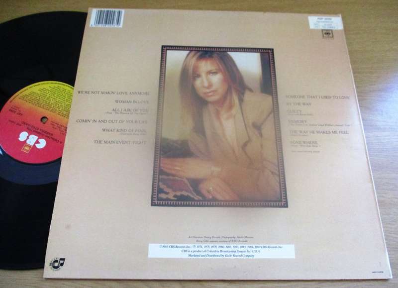 BARBRA STREISAND A Collection Greatest Hits and More South African Pressing LP VINYL RECORD