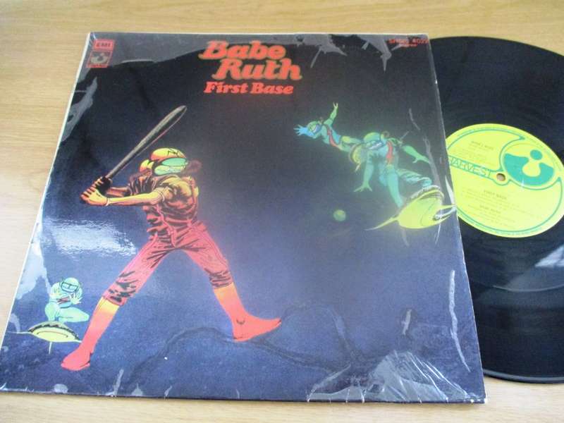 BABE RUTH First Base LP VINYL RECORD