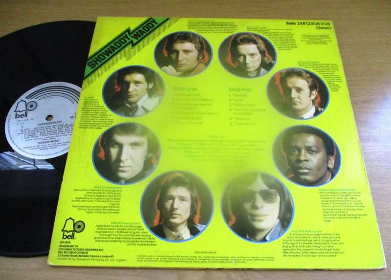 SHOWADDYWADDY Showaddywaddyd LP VINYL RECORD