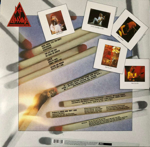 DEF LEPPARD Pyromania 2022 Remastered VINYL LP RECORD