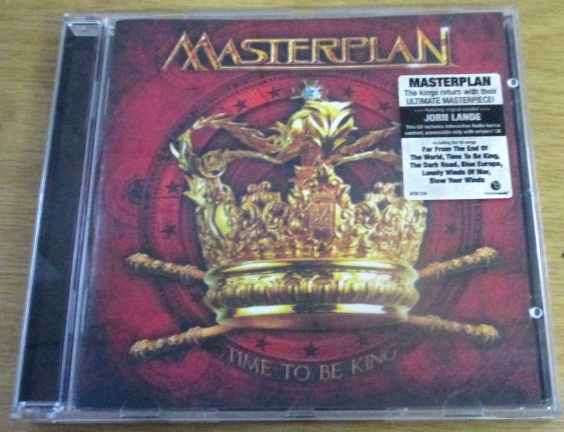 MASTERPLAN Time to be King CD