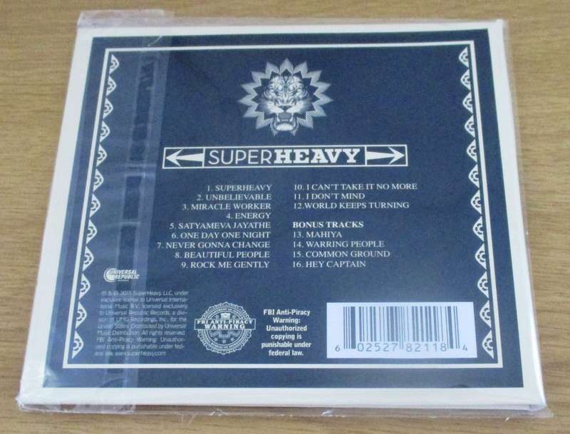 SUPERHEAVY  CD