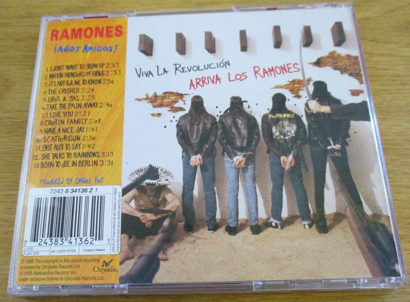 RAMONES Adios Amigos CD
