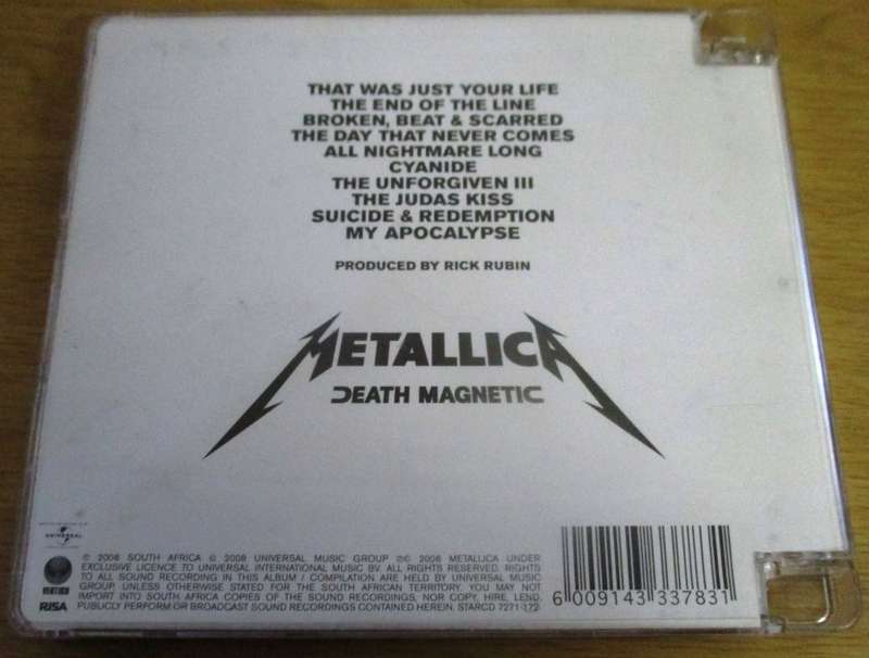 METALLICA Death Magnetic CD