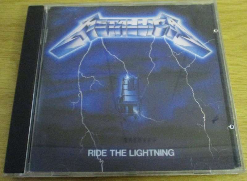 METALLICA Ride the Lightning CD