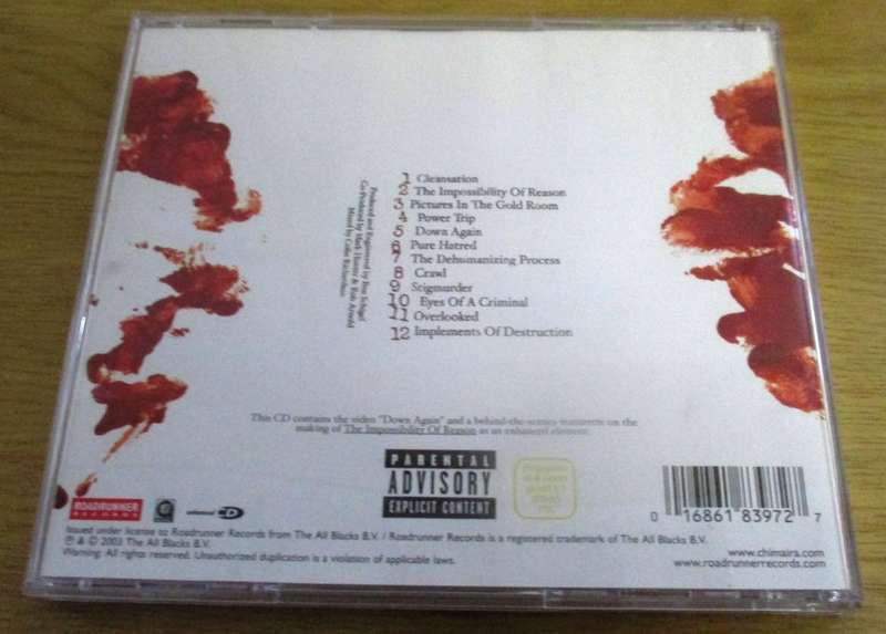 CHIMAIRA The Impossibility of Reason CD