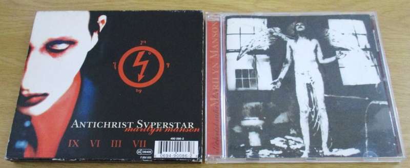 MARILYN MANSON AntiChrist Superstar WITH SLIPCASE CD