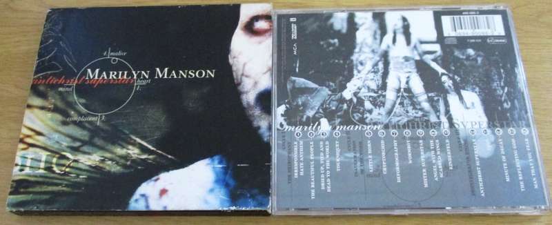 MARILYN MANSON AntiChrist Superstar WITH SLIPCASE CD