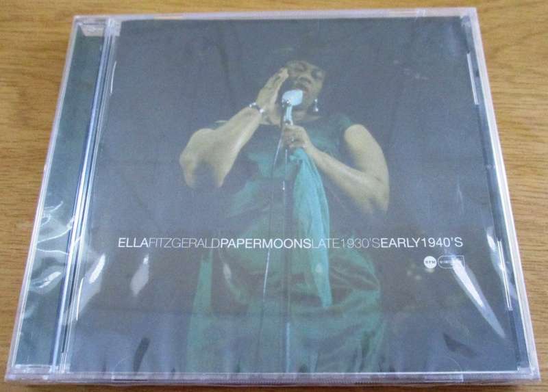 ELLA FITZGERALD Papermoons Late 1930`s Early 1940`s CD [msr]
