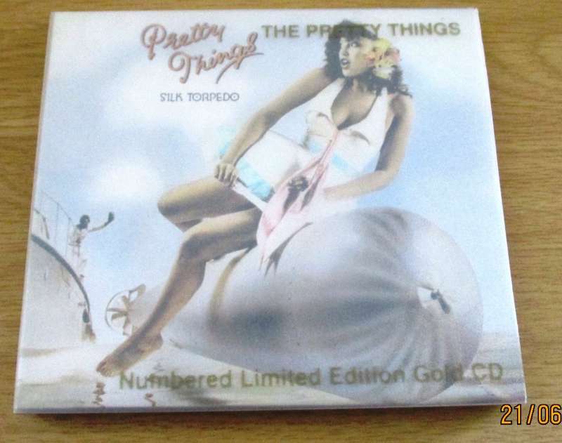 THE PRETTY THINGS Silk Torpedo Numbered Limited Edition Gold CD [msr]