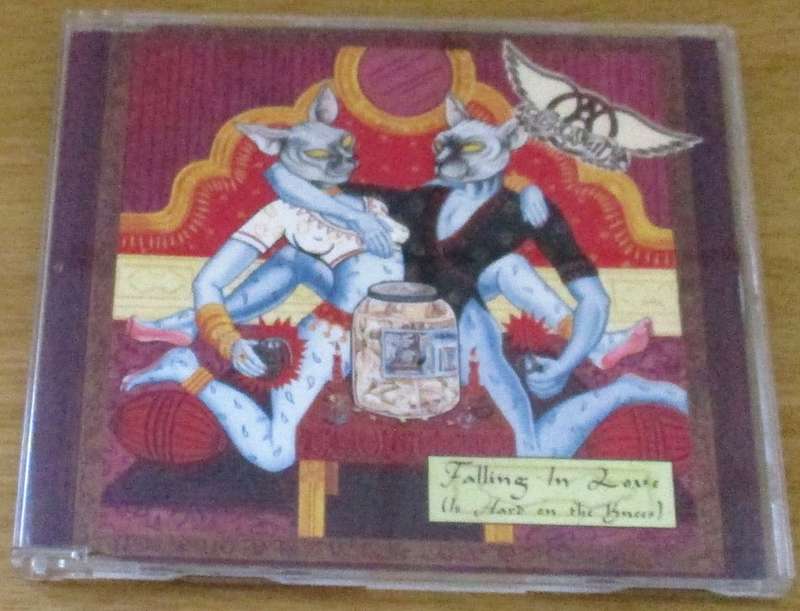 AEROSMITH Falling in Love [Is Hard on the Knees] [Shelf BB CD singles]