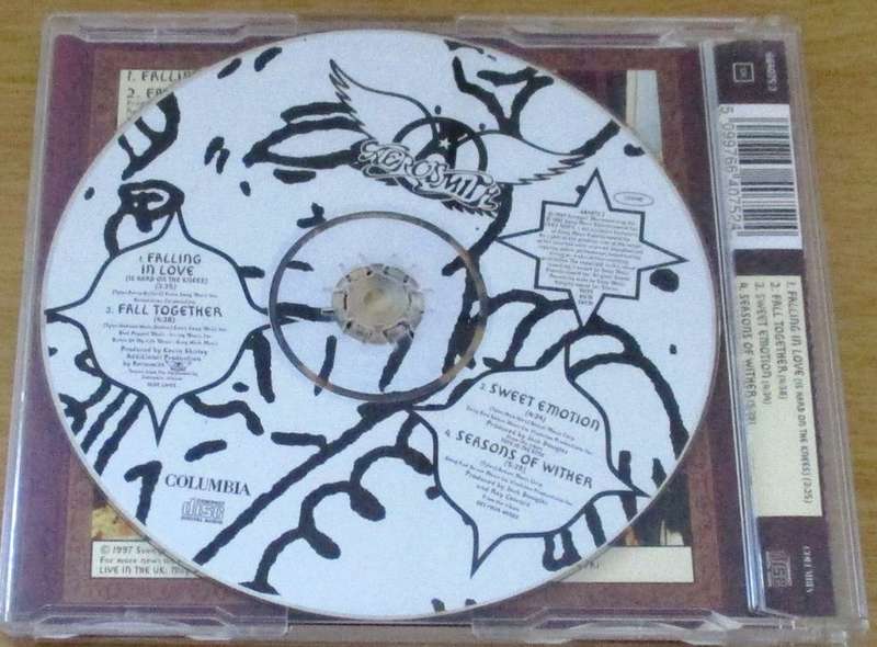 AEROSMITH Falling in Love [Is Hard on the Knees] [Shelf BB CD singles]