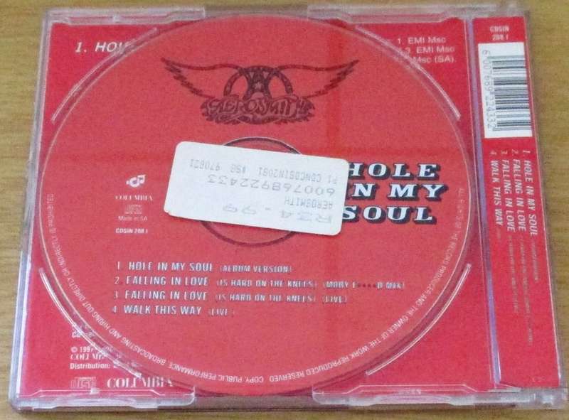 AEROSMITH Hole in my Soul [Shelf BB CD singles]