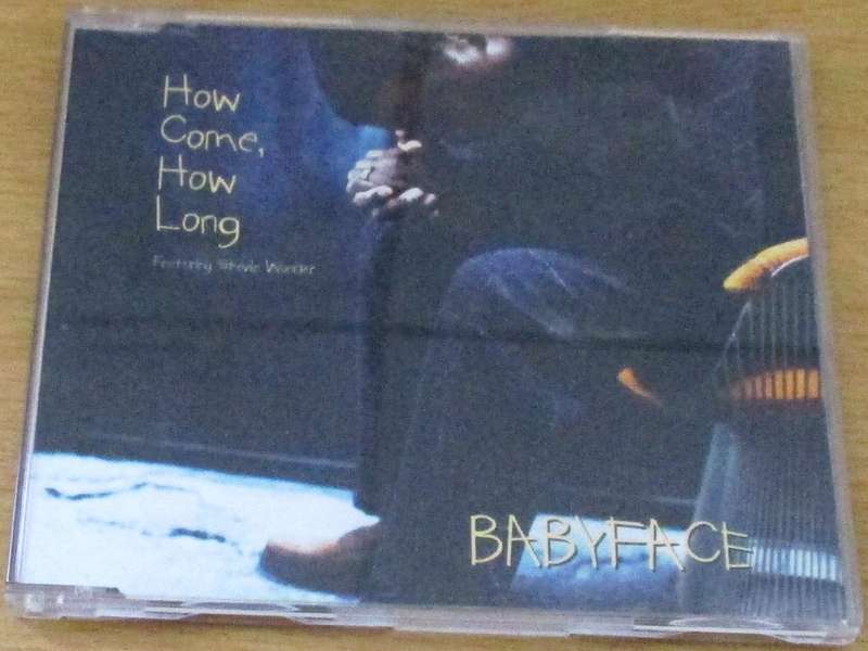 BABYFACE Featuring Stevie Wonder IMPORT CD Single [Shelf BB CD singles]