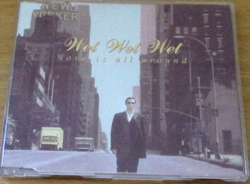 WET WET WET Love is All Around IMPORT CD Single [Shelf BB CD singles]