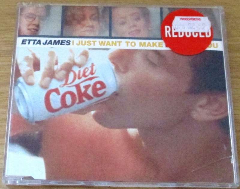 ETTA JAMES I Just Want to MAke Love to You IMPORT CD Single [Shelf BB CD singles]