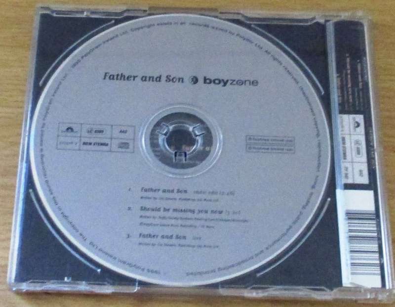 BOYZONE Father and Son IMPORT CD Single [Shelf BB CD singles]