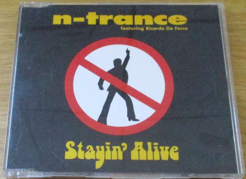 M TRANCE Stayin` Alive IMPORT CD Single [Shelf BB CD singles]