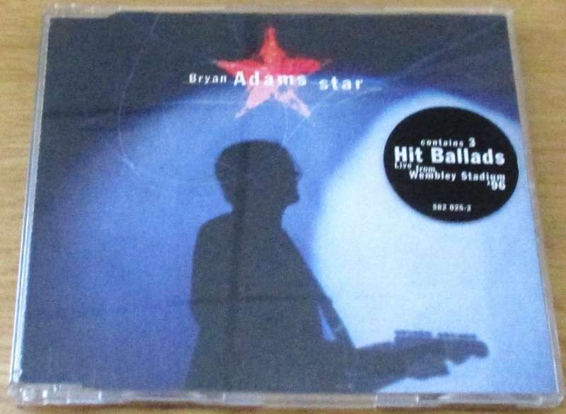 BRYAN ADAMS Star IMPORT CD Single [Shelf BB CD singles] Includes 3 Ballads