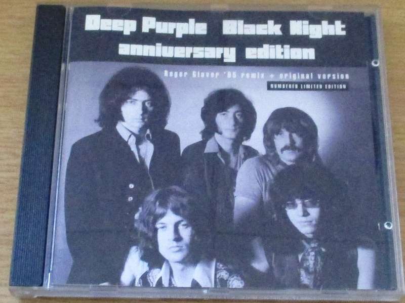 DEEP PURPLE Black Night  Anniversary Edition Limited Edition CD Single [Shelf BB CD singles]