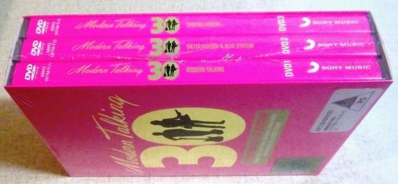 MODERN TALKING 30 3DVD Box Set GERMANY Cat# 88843 09766 9