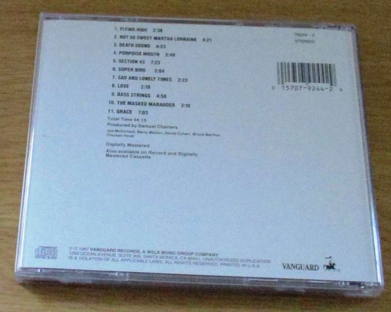 COUNTRY JOE & THE FISH Electric Music for the Mind and Body CD [msr]