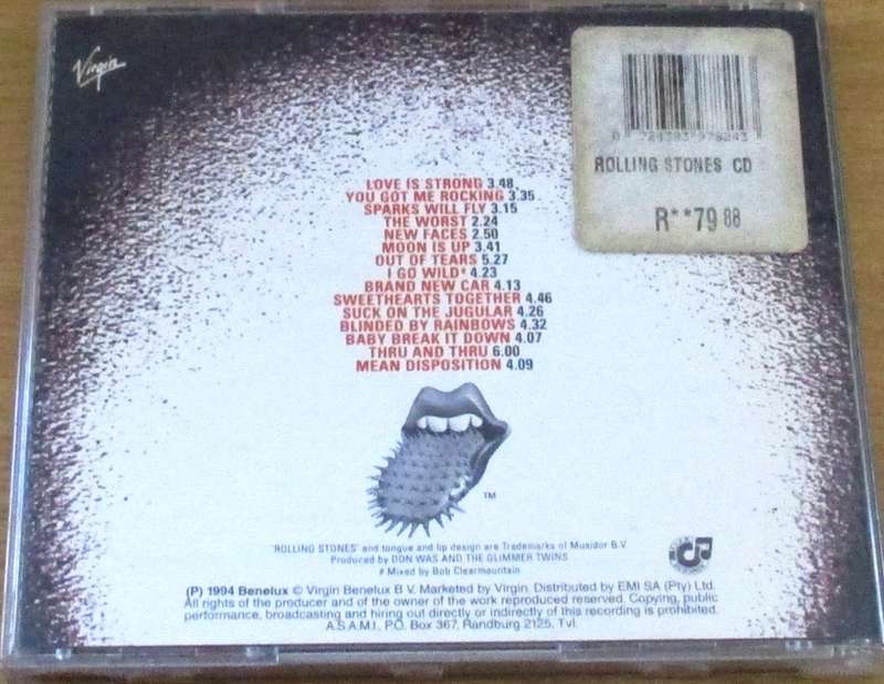 ROLLING STONES Voodoo Lounge CD [msr]