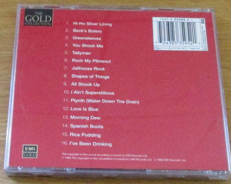 JEFF BECK The Best of Jeff Beck featuring Rod Stewart CD [msr]