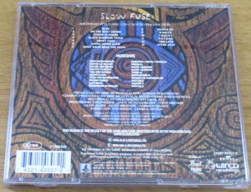 LITTLE AXE Slow Fuse CD [msr]