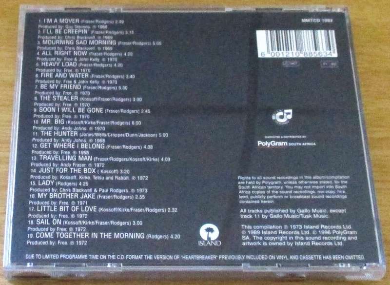 FREE The FREE Story CD [msr]