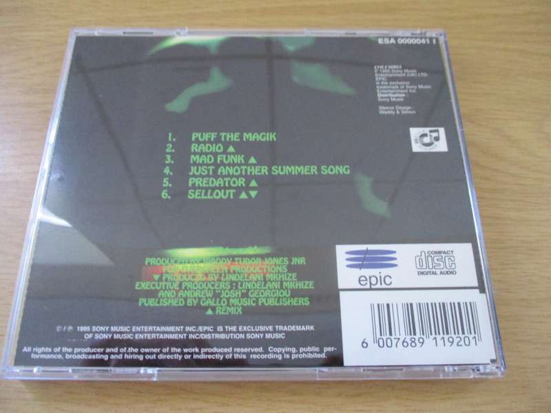THE ORIGINAL EVERGREEN Puff the Majik CD [msr]  [PRE-DIE ANTWOORD]