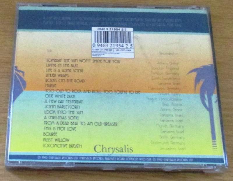 JETHRO TULL A Little Light Music CD [msr]