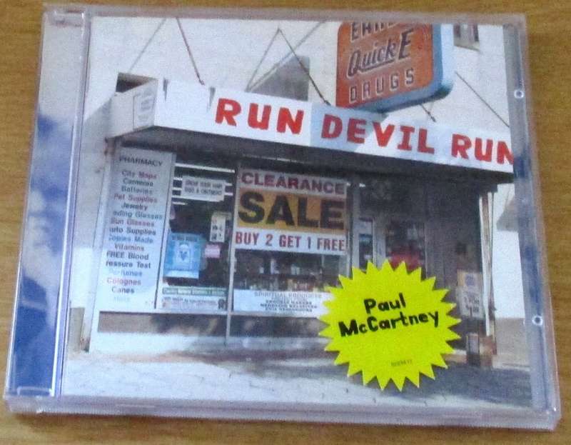 PAUL McCARTNEY Run Devil Run CD [Shelf BB]