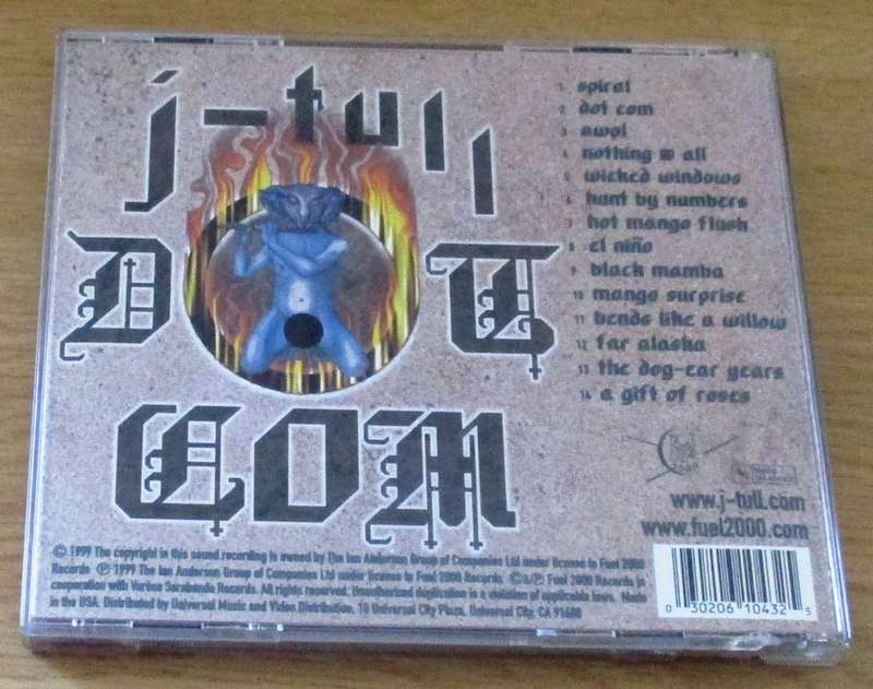 JETHRO TULL J-Tull dot com CD [Shelf BB]