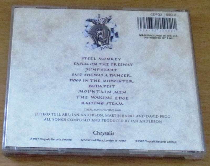 JETHRO TULL Crest of a Knave CD [Shelf BB]