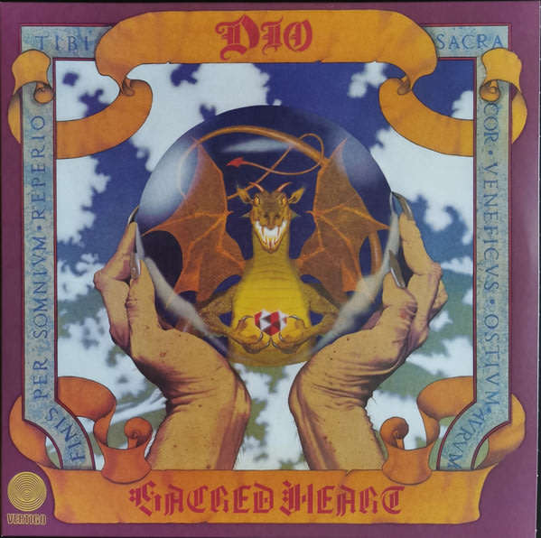DIO Sacred Heart 2021 Remastered VINYL LP RECORD