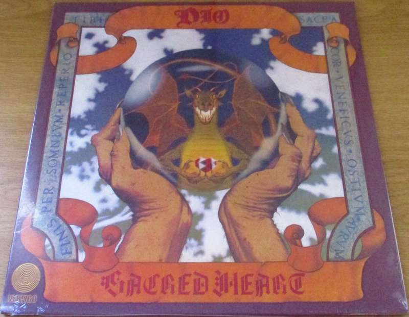 DIO Sacred Heart 2021 Remastered VINYL LP RECORD