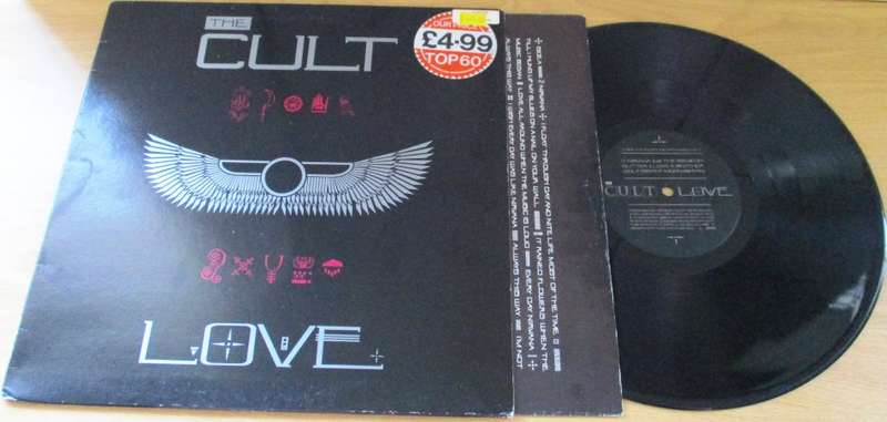 THE CULT Love 1985 UK Original Gatefold VINYL LP RECORD