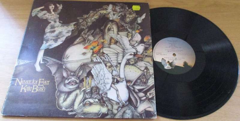 KATE BUSH Never for Ever 1980 South African Pressing LP VINYL RECORD