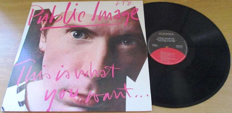 PUBLIC IMAGE LIMITED This is What You Want 1984 USA Pressing LP VINYL RECORD