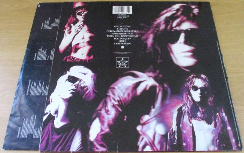 THE SISTERS OF MERCY Vision Thing 1990 UK IMPORT LP VINYL RECORD