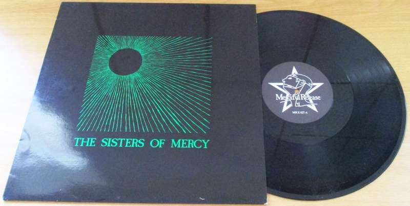 THE SISTERS OF MERCY Temple Of Love 12" Maxi Single UK Repress (Cat# MRX027) LP VINYL RECORD