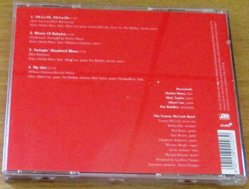 HERBIE MANN Reggae CD [Shelf G x 24]