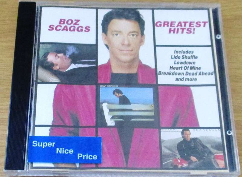 BOZ SCAGGS Greatest Hits CD [Shelf G x 25]
