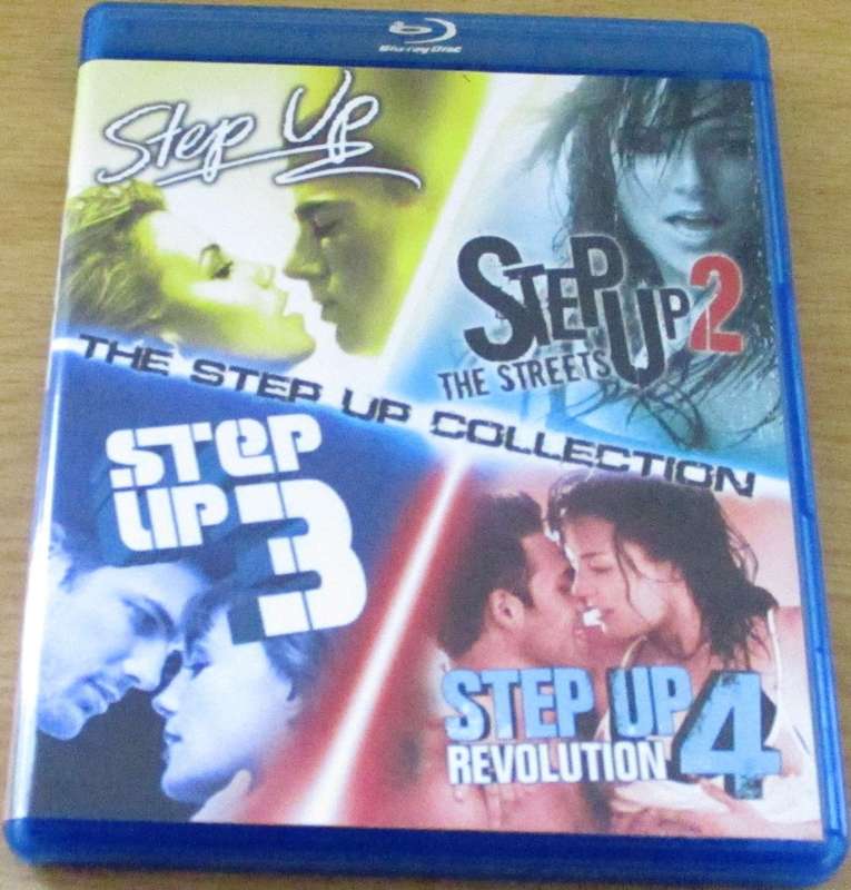 CULT FILM: STEP UP 1-4 BOX SET 4xBLU RAY [BLU RAY SHELF]