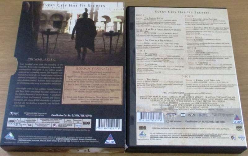 ROME The Complete Season 1 + 2 [DVD BOX 9]